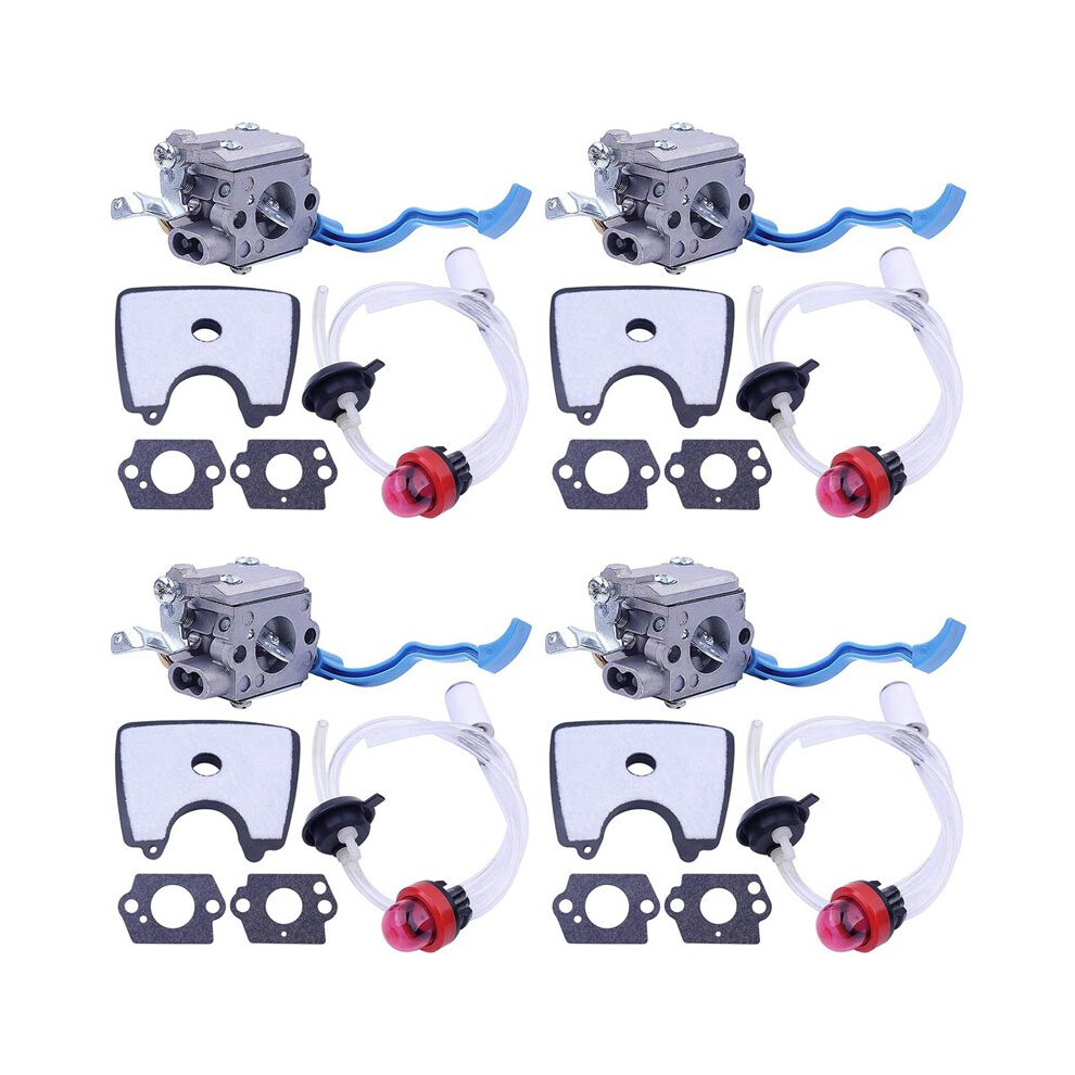 4X Carburetor With Air Fuel Filter Tune For 125B 125Bx 125Bvx Leaf Blower Parts For Zama C1q-W37 4713858129767