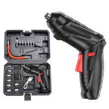 Rechargeable  Electric Screwdriver 90-180Rotating Handle LED Wireless Screwdriver Drill Electric Screw Driver