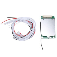 BMS 13S 48V 18650 Lithium Battery Charge Board Common Port Short Circuit/Overtemperature Protection for Escooter(30A)