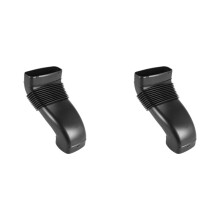 2X Nouveau Conduit de Tuyau de Nettoyage de Tube D'Admission D'Air 13711438471 pour E53 X5 L6 3.0L 2001 2002 2003 2004 2005 2006