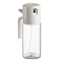 Spruzzatore di Olio D'Oliva per Cucinare, Flacone Spray per Olio D'Oliva, Dispenser di Olio 2 In 1, Spray In Vetro da 550 Ml/Dumping A Doppio Scopo