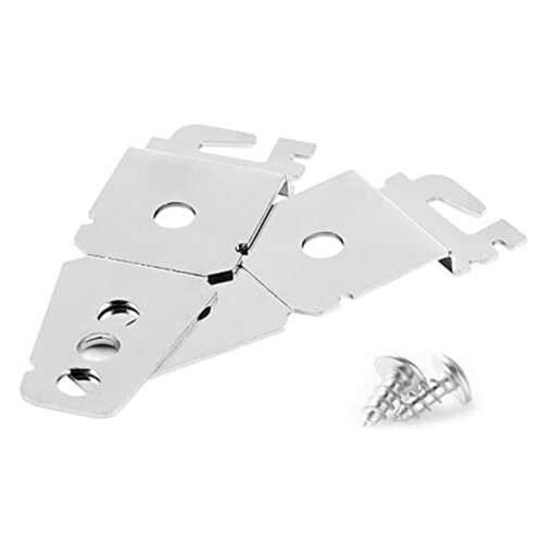 4 Pack Undercounter Dishwasher Upper Mounting Bracket with Screws for  &  Dishwashers 8269145 1