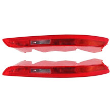 1Pair Rear Bumper Lower Tail Light Reflector Lamp for Q3 2011-2015 8U0 945 095 8U0945096 Parking Stop Brake Light