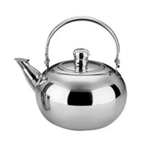 Stainless Steel Kettle Heat Resistant Handle Stovetop Portable Camping Coffee Pot Teapot with Filter Kitchen