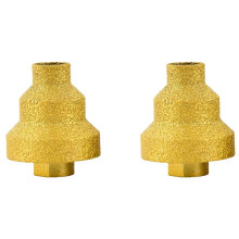 2pc 20-35-50mm Diamond Chamfer Drill Bit Angle Grinder Saw M14 Thread for Enlarge Marble Tile Masonry Concrete Porcelain