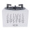 3-in-1 Aromatherapie-Diffuser 400 ml EU-Stecker bunt 16