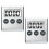 2st Kökstimer Digital Timer Kökstimer Stoppur Digital Timer med Magnet Äggtimer Digital Köksklocka 1