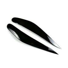 Couverture de Garniture de Sourcils de Phare de Voiture pour Série 7 F01 F02 2009-2014 Autocollants Décoratifs en Résine pour Paupières de Lampe