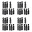 40Pcs Multifunctional 300ML Plastic Spray Bottle Trigger Sprayer Essential Oil Perfume Container Portable 1