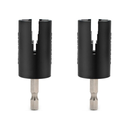 2 St Elektrisk Gitarr Basknopp Winder Borr Bits String Winder Headstock Elektrisk Handborrsträng Winder  Electric