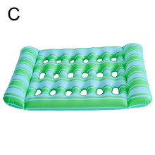 (Green) Inflatable Pool Floats Adult, Non-Stick PVC Material Pool Floats Teens Vacation