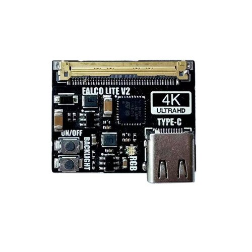Controlador de Placa  EDP A DP 4K Tipo C, Placa Conversora USB-C A  para Panel LCD UHD 4K