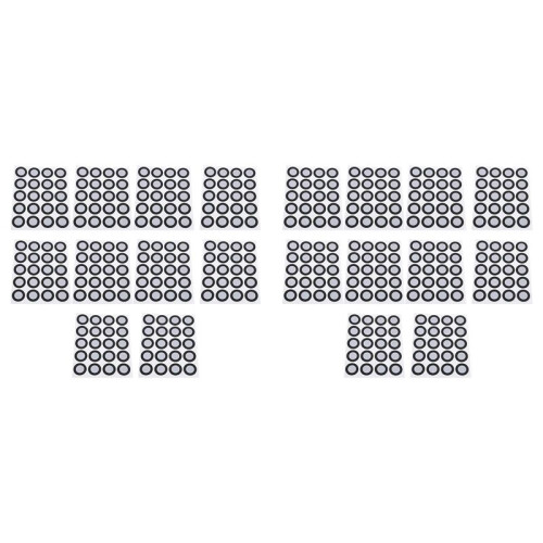 3D Scanning Markers, 400Pcs 3D Tracking Dots, 12mm ID 19mm OD, High Reflective Reference Point