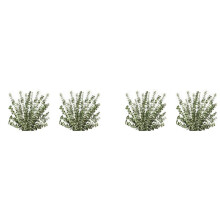 48Pcs Dried Eucalyptus Branches Greenery Stems,17 Inch Real Natural Live Eucalyptus Leaves Plant Greenery Decor