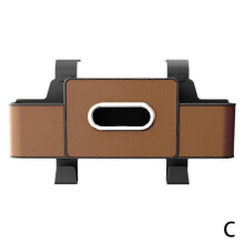 (Brown) Multifunctional Car Storage Box Seat Back Storage Box Hanging Smart Partition