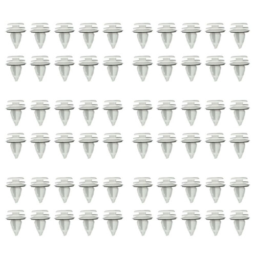 60Pcs Universal Plastic Car Auto Puerta Interior Clips de Ajuste Tarjeta Panel de Puerta Clips