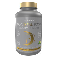DODA D'EAU FOODS Beauty Gummies 60żelek cytrynowo-limonkowy BIOTYNA KOLAGEN