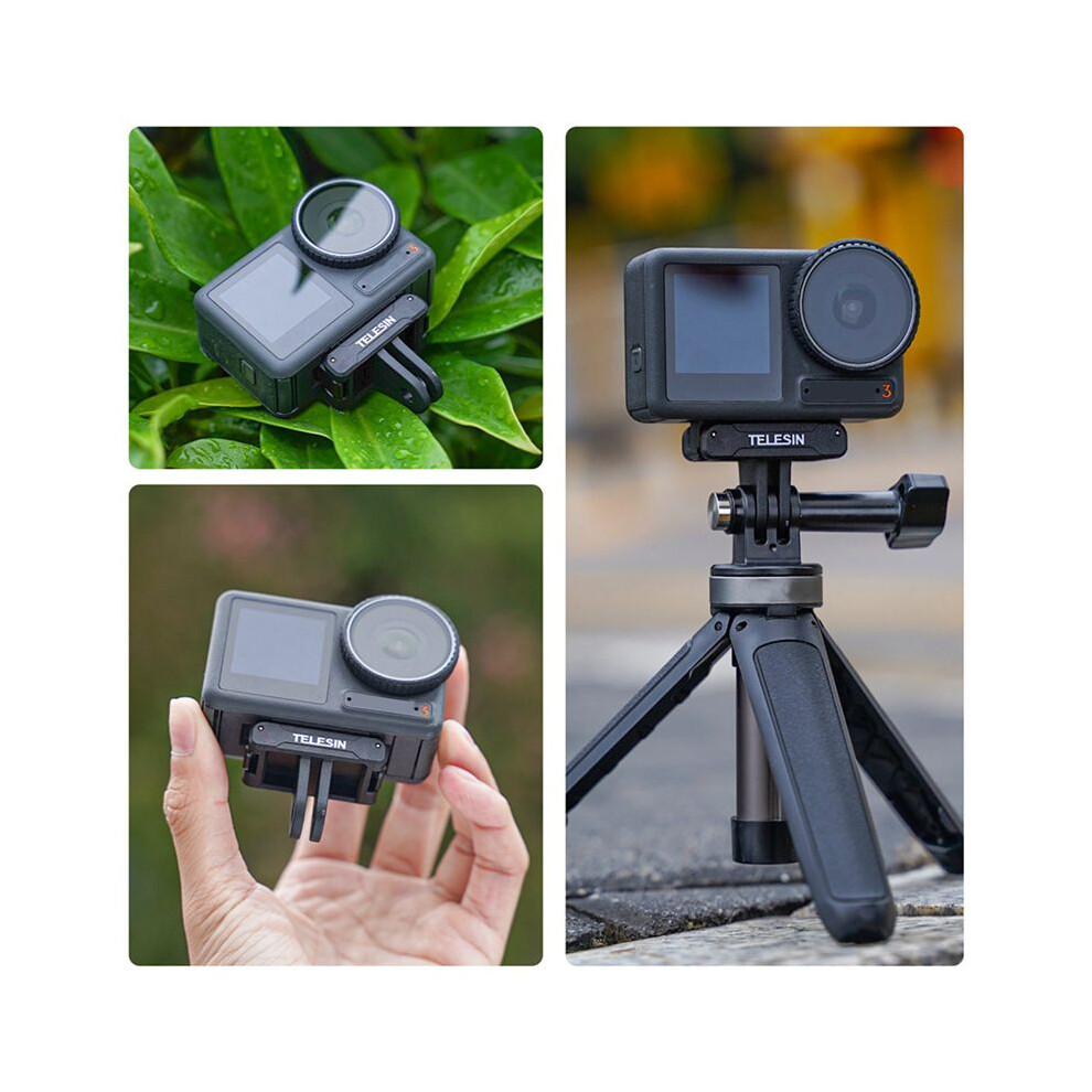 6X Telesin Magnetic Two Claw Adapter Action Camera Accessories For Osmo Action 3 Adapter 4713957531201