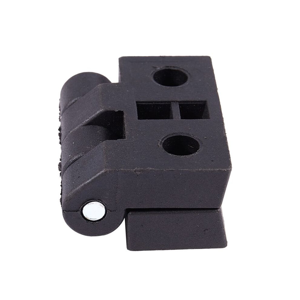 6Pcs 63Mm X 50Mm Cabinet Plastic Hinge Door Hinges Hinge Black 4711117415507