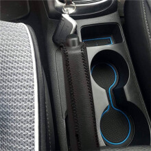 3X Car Leather Gear Handbrake Cover Shift Lever Cover for 2011 2012 2013 2014 2015 2016 B