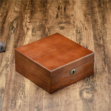 2X Luxury Wooden Watch Box Watch Holder Box for Watches Top Jewelry Organizer Box Grids Watch Organizer New Square