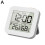 (White) LCD Digital Clock with Alarm Thermometer Hygrometer Wall Clock Waterproof 1