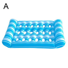 (Light blue) Inflatable Pool Floats Adult, Non-Stick PVC Material Pool Floats Teens Vacation