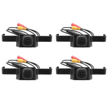 4X CCD Car Front Grille Camera Front View Parking LOGO Camera Night Vision for RAV4 2020