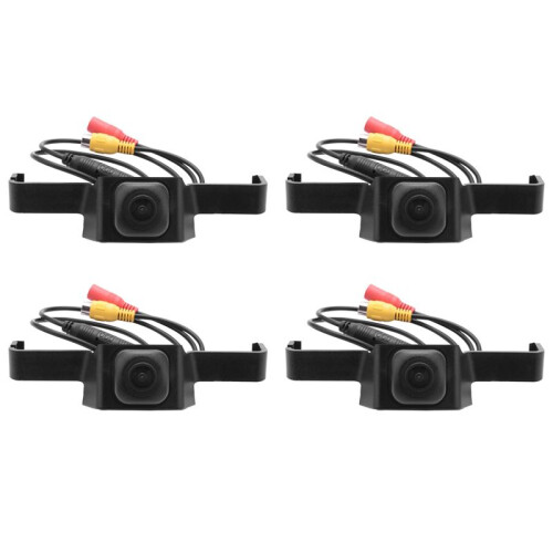 4X CCD Car Front Grille Camera Front View Parking LOGO Camera Night Vision for  RAV4 2020