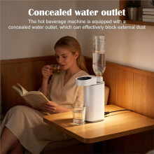 Instant Hot Water Dispenser, 5 Temp Settings (45C-99C),3S Fast Heating, Compatible with Bottled and Bulk Water EU Plug