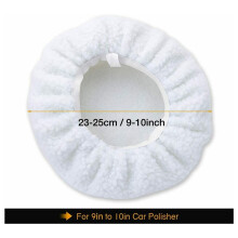 15 StüCke 10 ZOLL Bonnet Polisher Polish Pad Polieren Buffling Auto Buffer Waxer