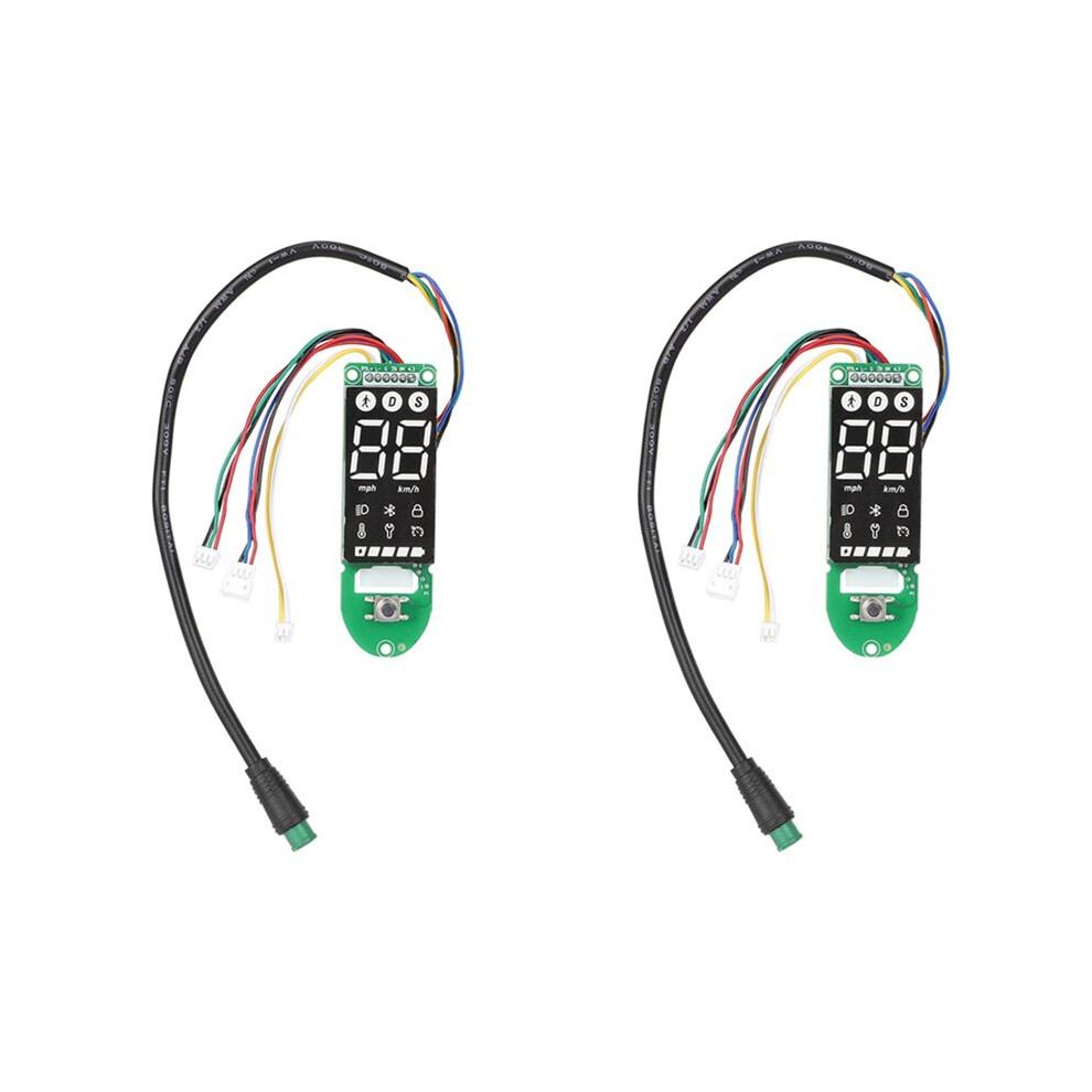2X Dashboard For Electric Scooter 4 Lite Display Instrument Circuit Board Kickscooter Replacement Parts 6031269059809