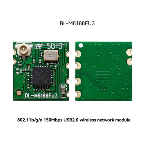 2X RTL8188FTV Wireless WIFI Module with IPEX Block for Linux Android USB Interface 2.4GHz BL-M8188FU3