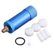 HöGtrycks PCP Handpump Luftfilter Olje-Vatten Separator för HöGtryckspump PCP 30Mpa Filter Kompressor Blå