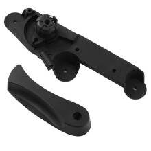 3X Black LHD Hood Release Grip Handle & Bracket for  E65 745I 750I 760I Alpina E66 745Li 750Li 51237023992