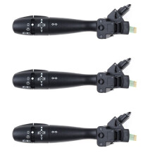 3X Interruptor Indicador de MudançA de DireçãO Do Carro Coluna de DireçãO AutomáTica para 1007 206 207 307 406 407 807 96595087XT