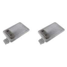 2X Car Reading Light Vanity Mirror Light XDE500320 for LR3 LR4 Sport Interior Roof Lamp