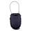 Cable Combination Padlock, Ski Lock, Stroller Lock, Cable Lock, 90cm / 2.4mm (Diameter) Steel Retrac MSPHX 3