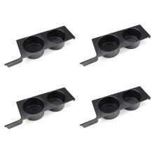 4X Porta-Copos com Direção À Direita para Carro para E39 5-Series 525I 528I 530I 540I M5 1997-2003 Porta-Bebidas Frontal PortáTil