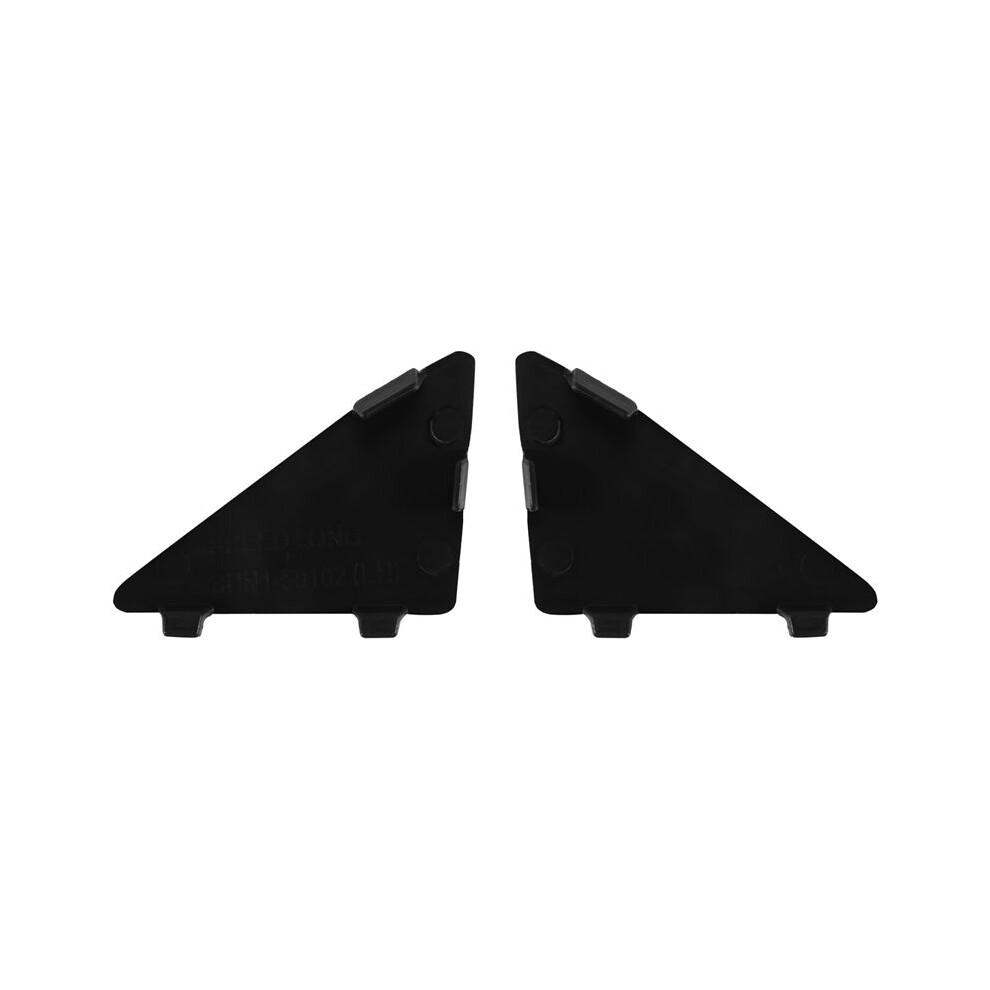 6X Car Front Bumper Triangle Trim Cover Cap For 3 Axela 2014-2016 Bhn1-50-101 Bhn1-50-102 6033833525475
