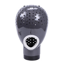 Wig Dryer with Clamp Holder Mannequin for Hair Drying Anti Melt Plastic Manikin Dark Gray