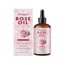 (2PCS) 2025 Rose Oil for Face & Body - Organic Cold-Pressed Rose Oil for Skin, Hair & Nails | Vegan & Cruelty-Free Moisturizing Oil for Daily Use