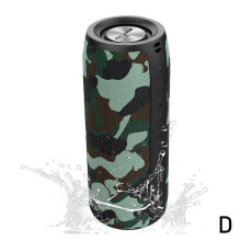 (Green) Powerful Bluetooth Speaker Bass Wireless Portable Subwoofer Waterproof Sound