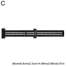 (Black 14inch) Scriber Marking Line Ruler T Type Woodworking Scriber Measuring Tool Adjustable