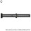 (Black 14inch) Scriber Marking Line Ruler T Type Woodworking Scriber Measuring Tool Adjustable 1