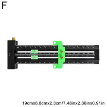 (Green 16inch) Scriber Marking Line Ruler T Type Woodworking Scriber Measuring Tool Adjustable