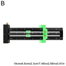 (Green 6inch) Scriber Marking Line Ruler T Type Woodworking Scriber Measuring Tool Adjustable