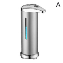 (Silvery spray paint) Automatic Induction Soap Dispenser Touchless Hand Washer Home Public