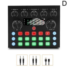 (V8S) BM-800 Recording Studio Package with Voice Changer,Live Sound Card