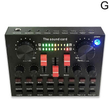 (V8Sk) BM-800 Recording Studio Package with Voice Changer,Live Sound Card